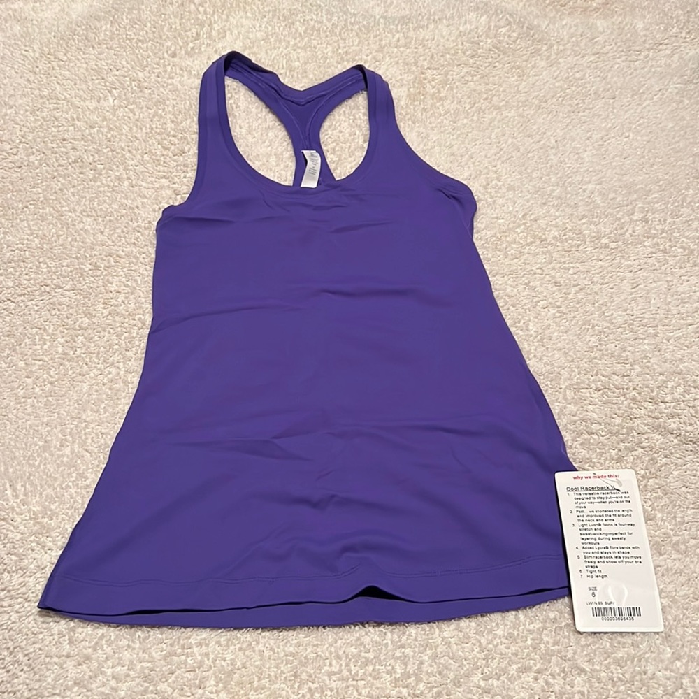 NWT Lululemon cool racerback II